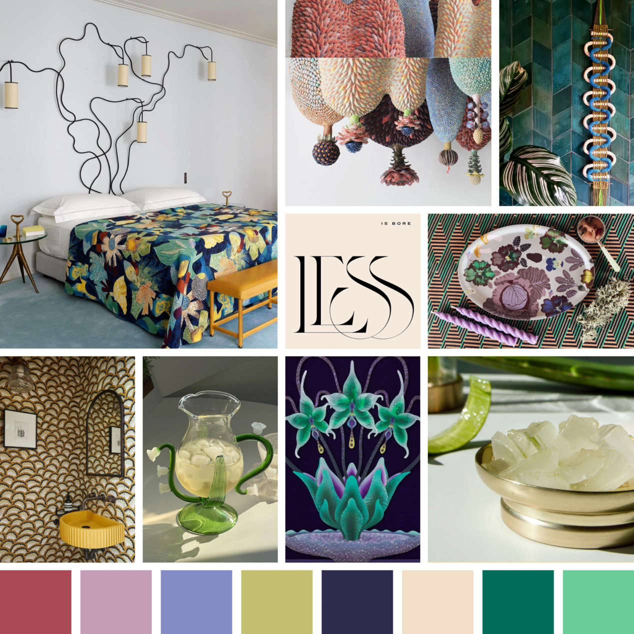 Moodboard progettare il contemporaneo